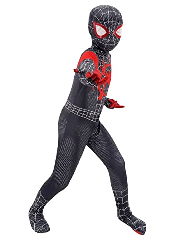 Ugoccam MT-21-008 Superhero Into The Spider Verse Boys Spandex Zentai Suit Kids Bodysuit thumb #2