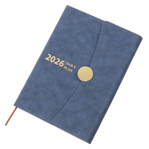 Planificador portátil y elegante VILLCASE con organización mensual rápida y tapa resistente A5