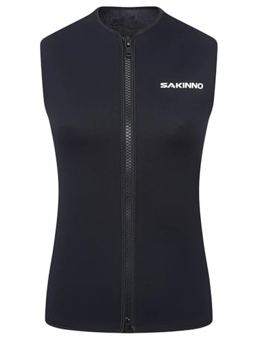 Combinaison Néoprène sans Manches Femmes Veste Plongée Surf Kayak M