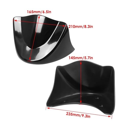 Carénage barrage d'air Dyna Fat Bob pour masquer le cadre - 2