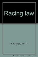 Racing law B0007EMMDW Book Cover
