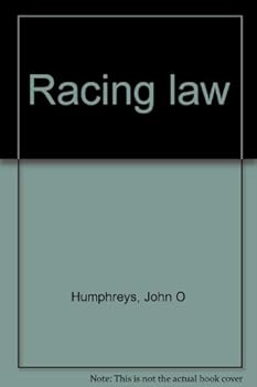 Hardcover Racing law Book