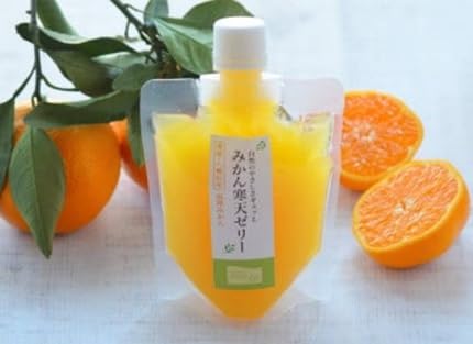 ゲル化剤・pH調整剤不使用!愛媛産 清見寒天ゼリー 8本セット(C25-229)