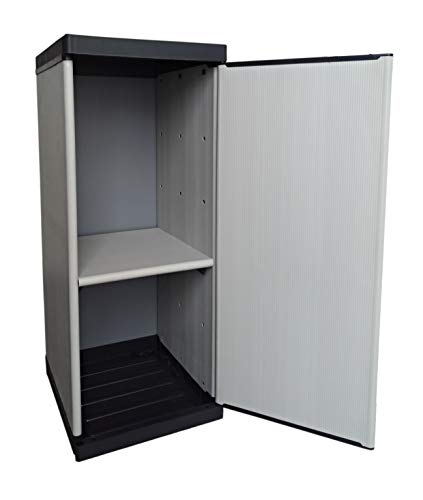Buyly Armoire Basse 1 Porte Multi-usage, 34 x 40 x 85 cm