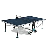 CORNILLEAU - Table de ping Pong d'extérieur 300X Outdoor - Loisir de Jardin - Agrément FFTT - Panneau Bleu 5mm