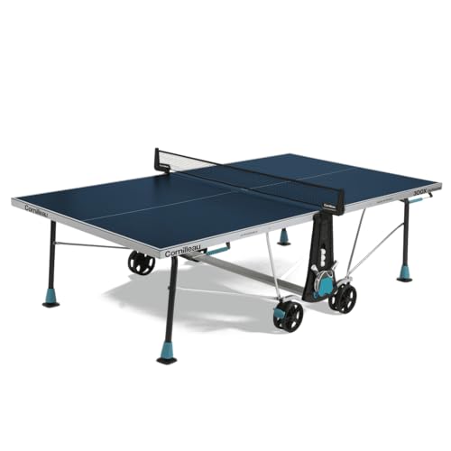 CORNILLEAU - Outdoor Table 300X Outdoor - Laminate 5 mm - FFTT Approval - Point Counters - Blue
