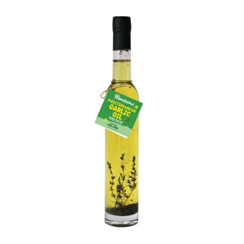 Benissimo Mediterranean Garlic Infused Oil, Herb Blend, 12.68fl oz