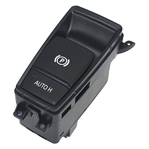 KASturbo Handbrake Switch for X5 E70 E71 E72 X6 E71, Parking Hand Brake Control Push Button 61319148508 Cover