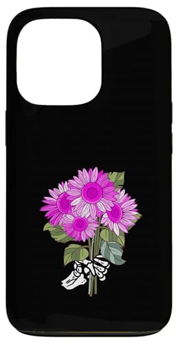 Pink Sunflowers My Last, My All Pink グラフィック スマホケース iPhone 13 Pro 用