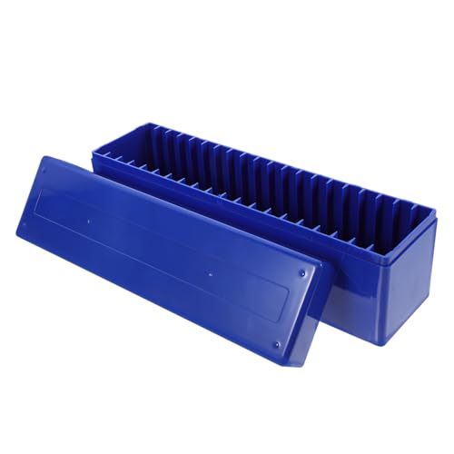 NUOBESTY Coin Organizer Box with Slots for Coins Convenient Storage