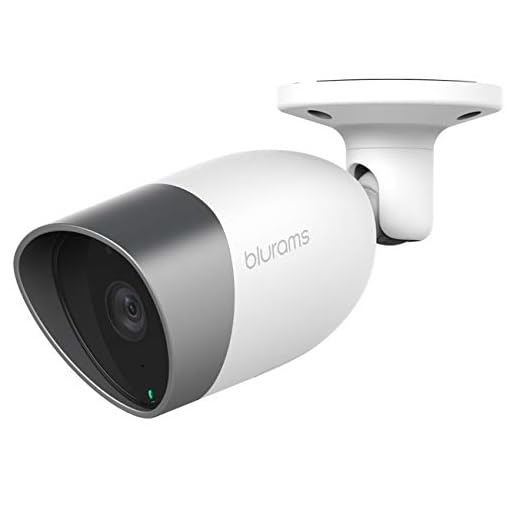 Blurams Outdoor Lite 1080p FHD - Cámara de Vigilancia Impermeable IP65 con WiFi, Altavoz, Detección Inteligente Movimiento/Sonidos y Alertas Tiempo Real (iOS & Android)