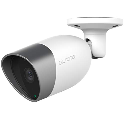 Blurams Outdoor Lite 1080p FHDOutdoor Dome Camera Home Surveillance-Intelligent Detection Motion WiFi Speaker/Sound IP65 Waterproof Real Time Alerts (iOs & Android)