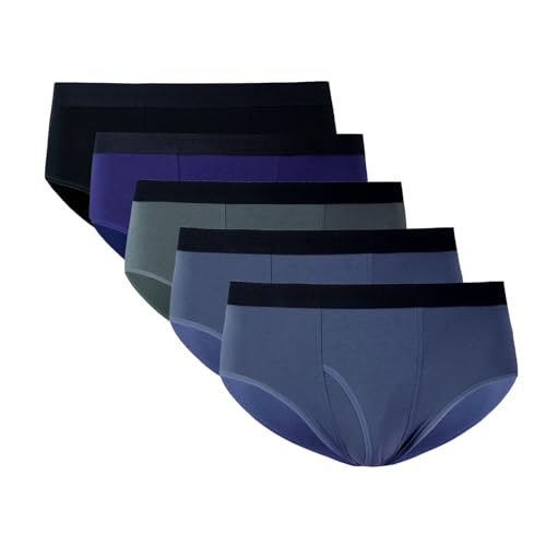 Boxer Briefs & Briefs Combo, Low-Rise Men Underwear, Coolzone Fly, Moisture Wicking Underwear, Super Soft Comfort
