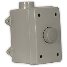 Theater Solutions OVCDG Outdoor Speaker Volume Control Gray Weatherproof Dial
