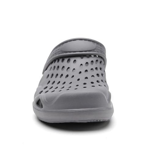Image of FLIOZY Men's Garden Clogs Shoes Non Slip Shower Slippers Summer Outdoor Beach Sandals