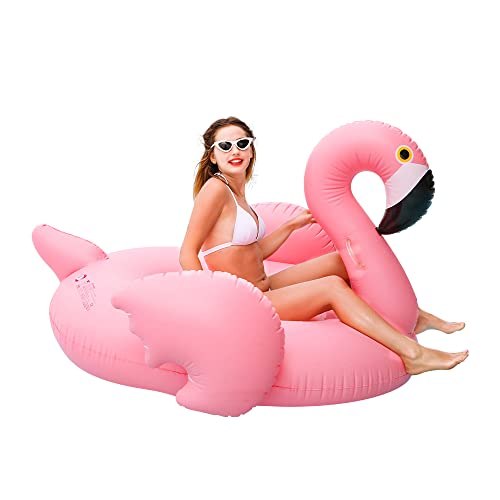 Doctor Dolphin Pool Floats For Adults,Floaties For The Pool With Comfortable Handles, Inflatable Giant Swan Pool Lounge… #TOP1