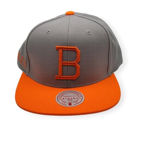 Mitchell & Ness Baltimore Orioles Gorra Snapback Gris miniatura 5