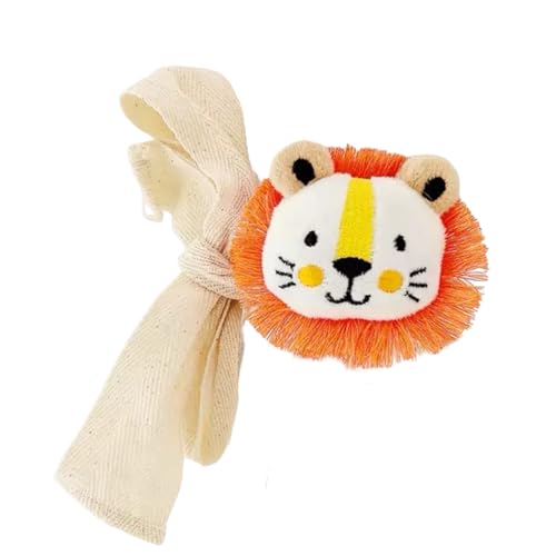 Patifirst Sujetacortinas, Sujetadores Decorativos De Cortinas De Animales, León De Dibujos Animados Suave Y Adorable, Sujetadores De Cortinas, Accesorios Decorativos para Habitación Infantil,