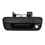 Tailgate Door Handle, Compatible with 2004-2012 Chevy Colorado & GMC Canyon & Isuzu i-280 / i-290 / i-350 / i-370, Exterior Rear w/ Keyhole | Replace# 80584, GM1915118 Tail gate Liftgate Latch Lock