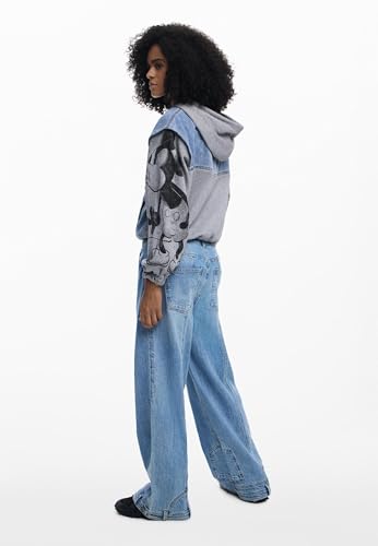Desigual Women's Mickey Mouse™ Denim Jacket3