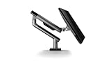 POUT Eyes 12 Dual Aluminum Monitor Arm (Grey/Black/Single)