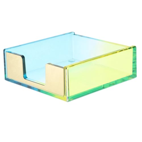 Boîte à notes et porte-clips de bureau en lot de 4 - 6
