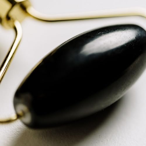 AOKlabs - Ebano Skin Roller | Gua Sha de Jade 100% Natural | RODILLO FACIAL | Lifting Natural, Drenante y Desinflamatorio | Masajeador facial de Bolsas, Ojeras y Líneas de Expresión | KIT FACIAL - imagen 8