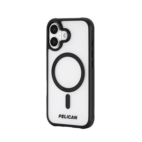 Pelican iPhone 17 Case - MagSafe Phone Case - Ranger Frosted Clear/Black - image 4