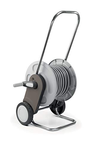 GF Garden Concept Plus Ready Enrollador riego de jardín, Metros de Manguera, Kit Listo para el Uso, Colorido, Gris, 20 metri