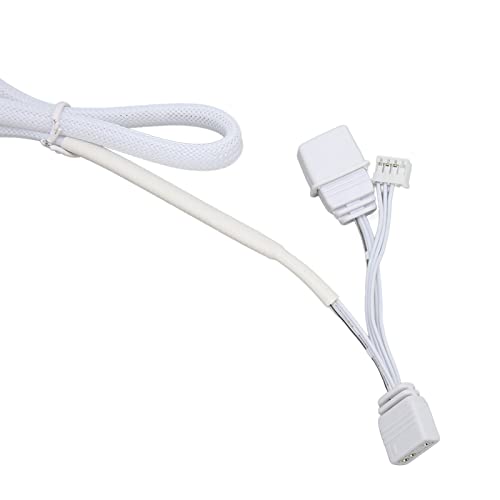 Greensen Soporte GPU GT8 Dragon Scale ARGB blanco miniatura 6