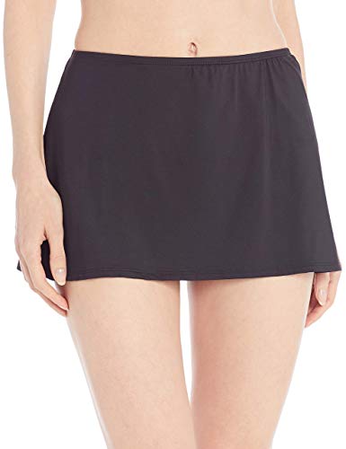 Solid Skirted Hipster Bikini Swimsuit Bottom