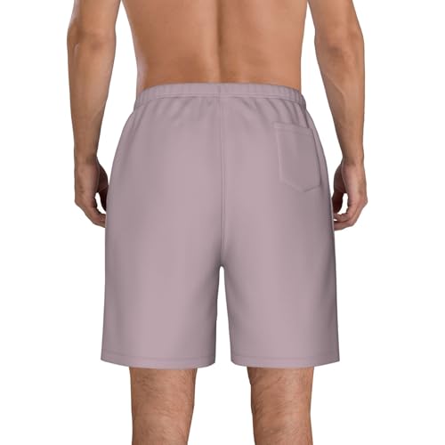 Light Gray Men's Beach Pants-Quick-Dry & Comfortable Mens Beach Shorts for Men, Perfect for Surfing and Everyday Wear3