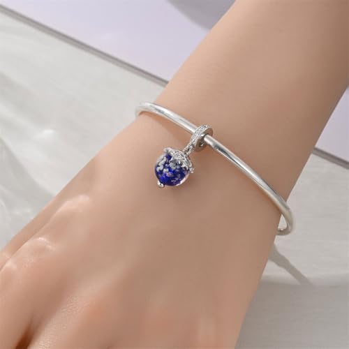 Glow/wishing bottle Silver Charm Bead Hypoallergenic Jewelry for Pandora Bracelets & Necklaces, Mothers Day Christmas Gifts3