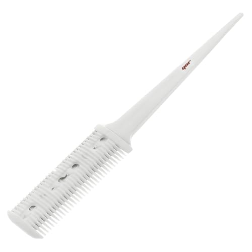 YNR Pro Hairdressing Hair Shaper Thinning Layer Hair Cutting Razor Steel Comb miniatura 1