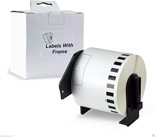 5 Refill Rolls Compatible DK-22205 Label 62mmx30.48M Continuous Compatible For Brother Label Printer White Paper Dk22205 Uejfrdkuwg I.112844710 - View #9