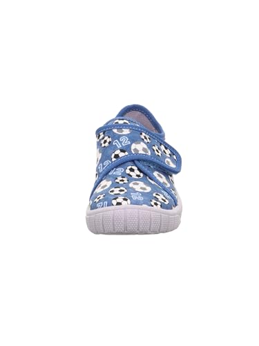 Superfit Jungen Bill Hausschuhe 1-000279, Blau Mehrfarbig 8400, 31 EU