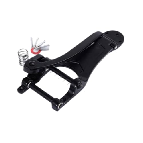 Chevalet Vibrato pour Guitare Alliage D'aluminium Plaque Tension Cordes Installation Facile
