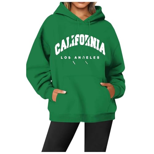 Sweat à capuche femme ample pour affronter le froid de l'automne sans frissonner