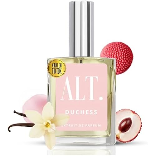 ALT. FRAGRANCES Duchess - Inspired by De.lina Fragrance, Extrait de Parfum, Long Lasting Perfume for Women, Floral Fruity Scent with Lychee Rose Musk, 60ml