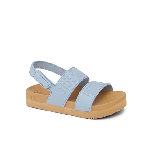 Image of REEF Girls Toddler /Little Kid Water Vista Platform Sandal, Water Friendly, Adjustable Strap