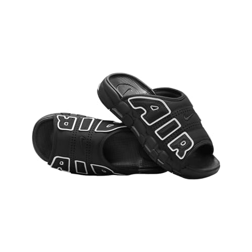 Men's Black Air More Uptempo Slides by NIKE