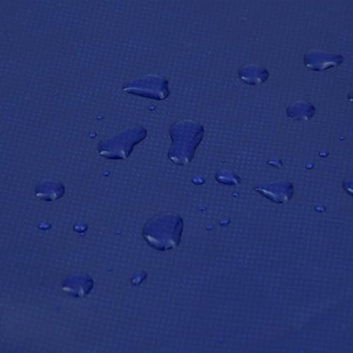 vidaXL Abdeckplane, Plane Abdeckung Reißfest Wasserfest, Schutzplane UV-Beständig Schimmelbeständig, Schutzhülle Zeltplane, Blau 4x5m 650 g/m²
