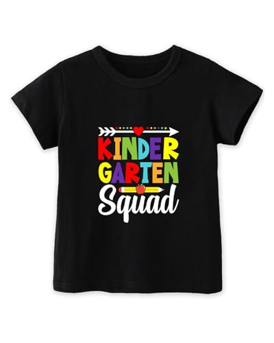 Image of First Day of Kindergarten Shirt for Girls Boys Kids Toddler 1st Day of School Shirts in My Kindergarten Era Cotton Tshirt