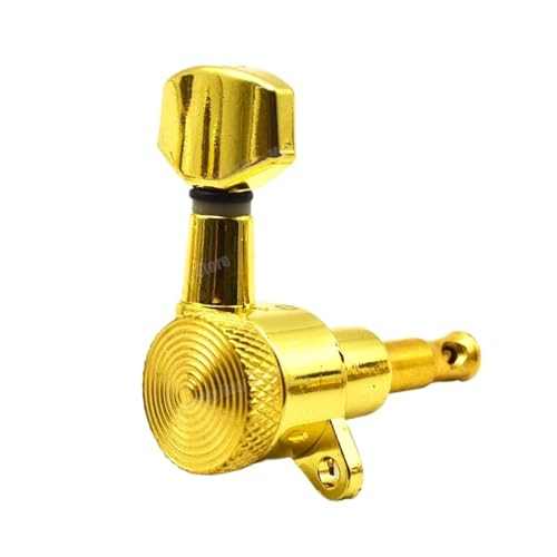 Chevilles de blocage automatique 4R2L dorées pour répétition de guitare