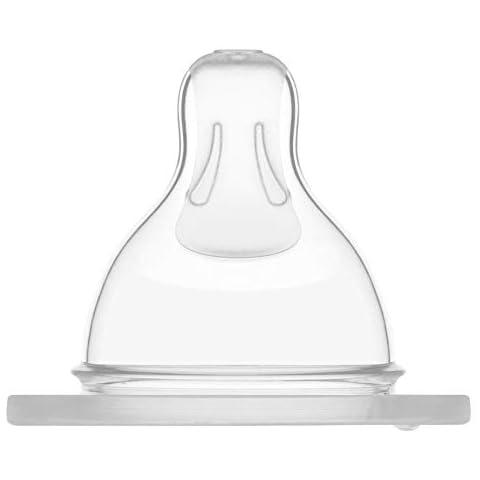 MAM Sauger 0 im Doppelpack, Flaschensauger Größe 0 (Durchflussrate langsam) speziell für Neugeborene ab der Geburt, besonders zarter Trinksauger passend für alle MAM Flaschen Cover