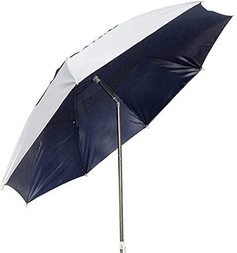 Parasol plage ultraviolette réglable CLSDRZC avec mât inclinable pour jardin et extérieur
