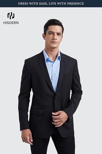 Image of HISDERN Mens Dress Shirt with Tie Pocket Square Set Classic Button Down Shirt Matching Tie Long Sleeve Shirts