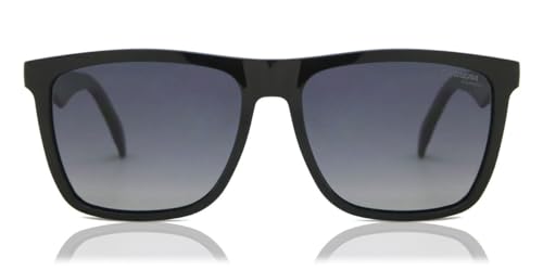 Carrera Rectangular Sunglasses CA5041/S 807WJ Black Polarized 56mm 5041