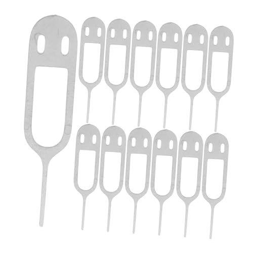 Herramienta para extraer tarjetas SIM Mikinona: pack de 50 eyectores inoxidables duraderos