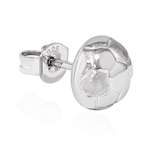 Pendientes de plata 925 de futbolista el regalo perfecto para aficionados